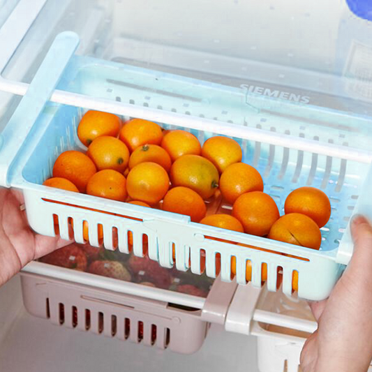 Retractable fresh-keeping pull-out sorting refrigerator organizer ML-1803