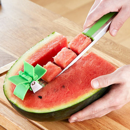 Multitool Stainless Steel Windmill Watermelon Cutter