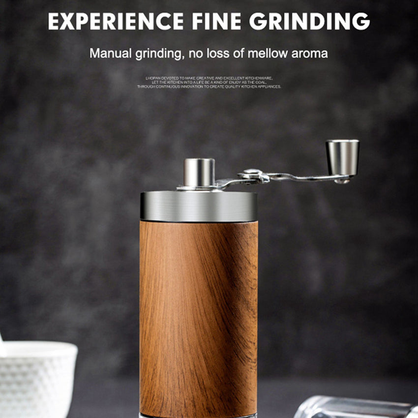 Manual Coffee Grinder Portable Espresso Press Machine Hand Mill