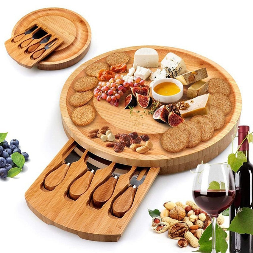 Bamboo Cheese Board Set Bamboo Cheese Knife