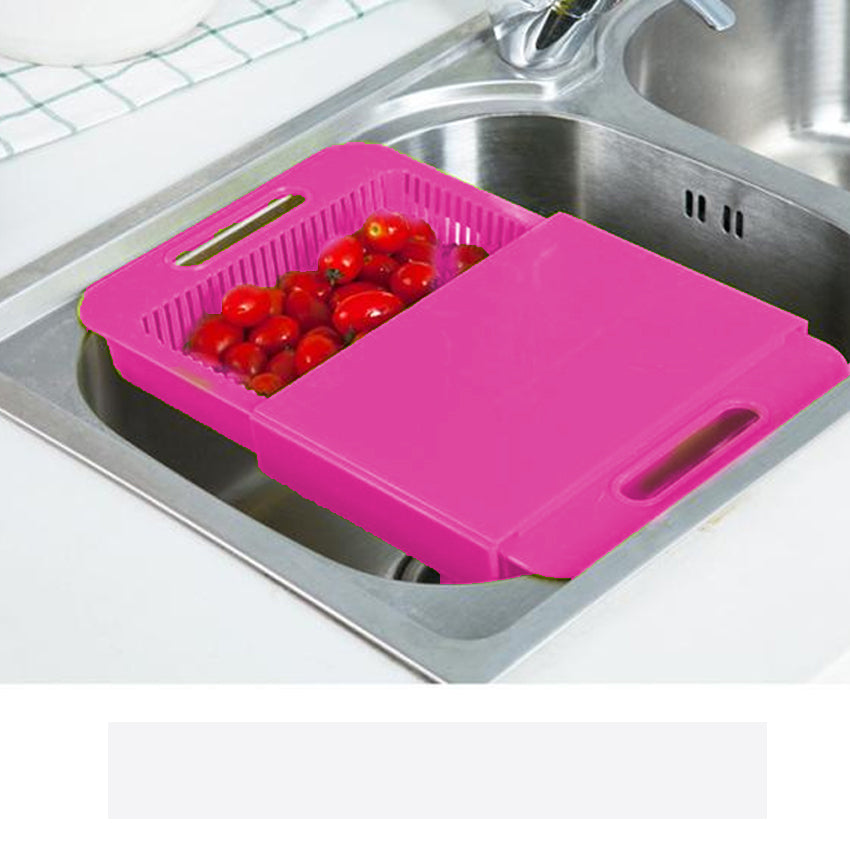 Vegetable Washing and Draining Basket Cutting Board ML-8212