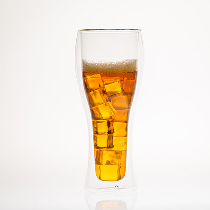 Double Walled Beer Glass